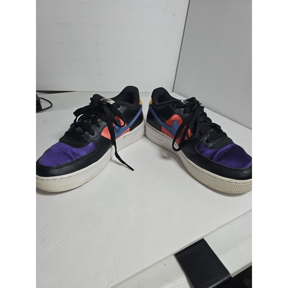 Nike Air Force 1 One Low EMB GS NBA WNBA Multicolor DN4178-001 6.5Y = 8 Women's - Picture 7 of 13
